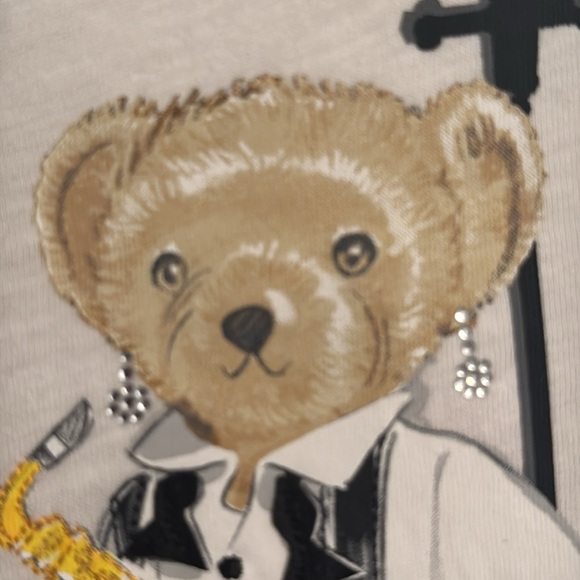 AMAZING Find! white Polo by Ralph Lauren woman’s iconic bear shirt. - Picture 7 of 8